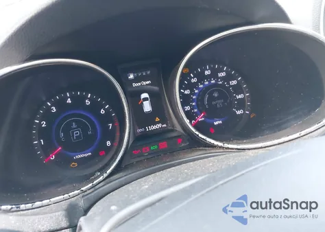 2013 Hyundai Santa Fe Sport 2.0T from USA, damaged, VIN 5XYZW3LA3DG027866